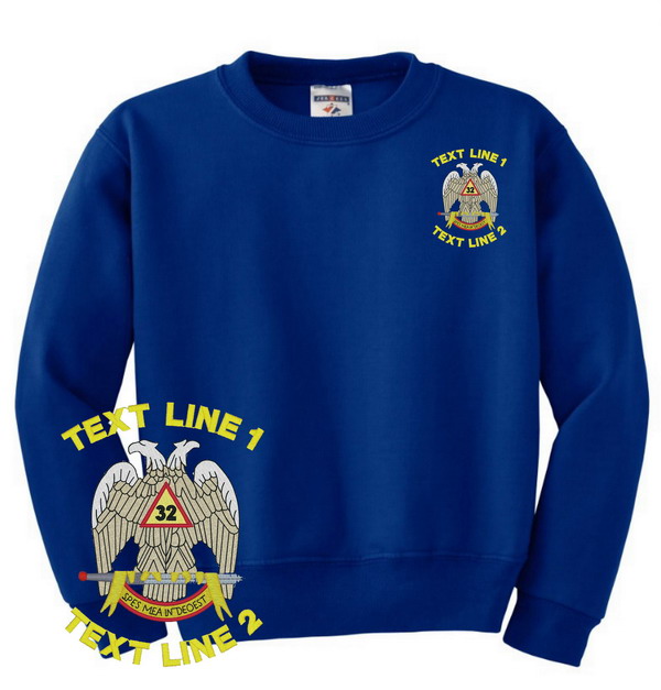 Scottish Rite Sweatshirt #798 (image for) Scottish Rite Sweatshirt #798